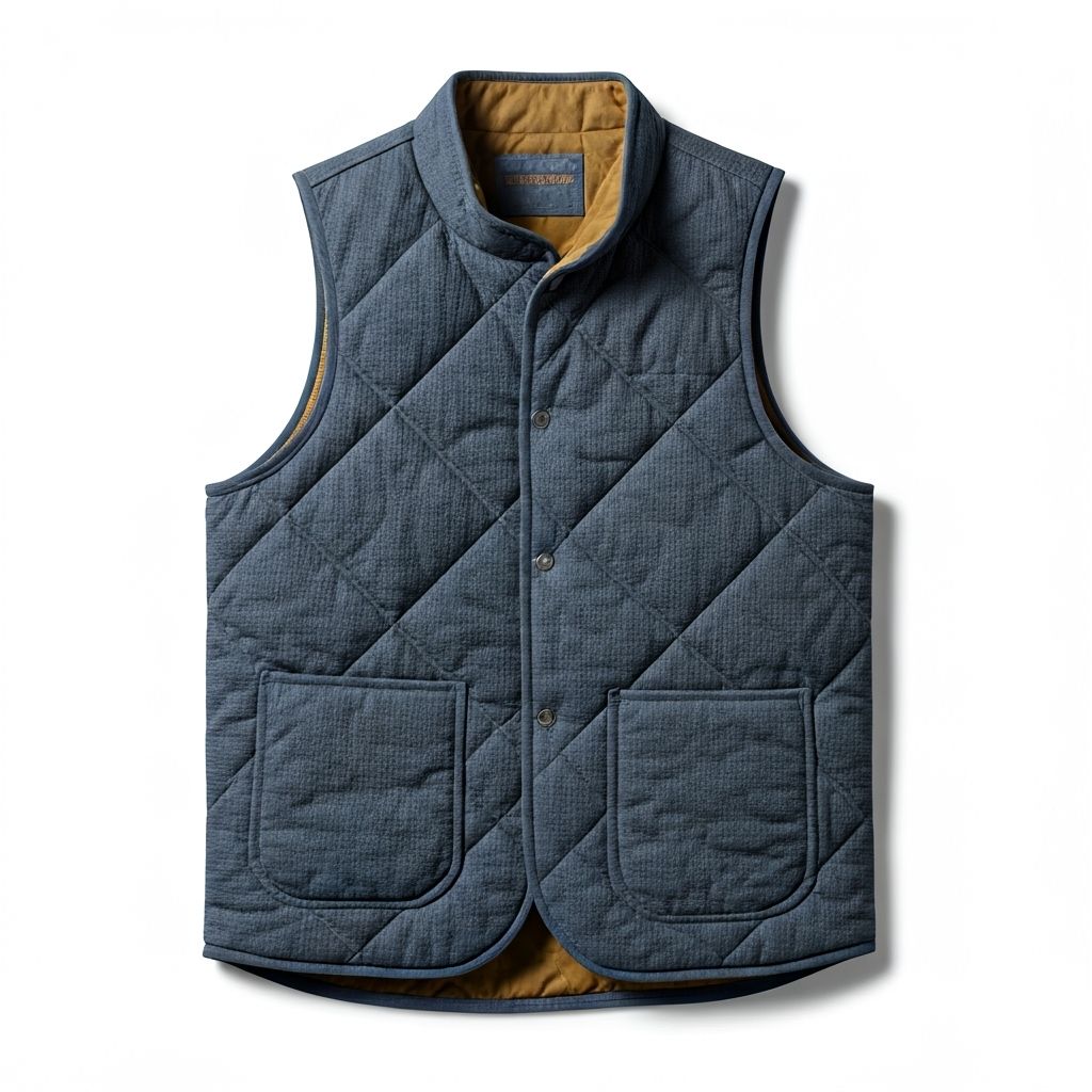 Quilted Cotton Vest